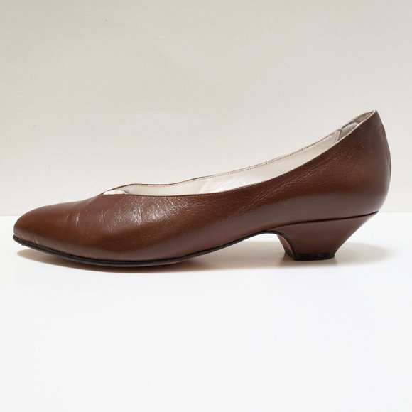 Fiorelli Women's Brown Low Block Heel Slip On - Picture 3 of 13